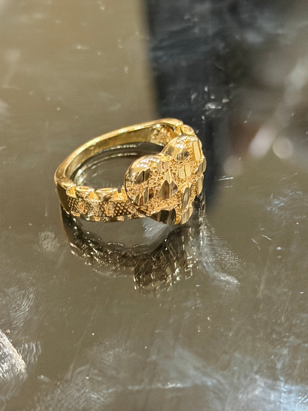 Small nugget ring