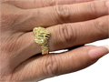 Small nugget ring