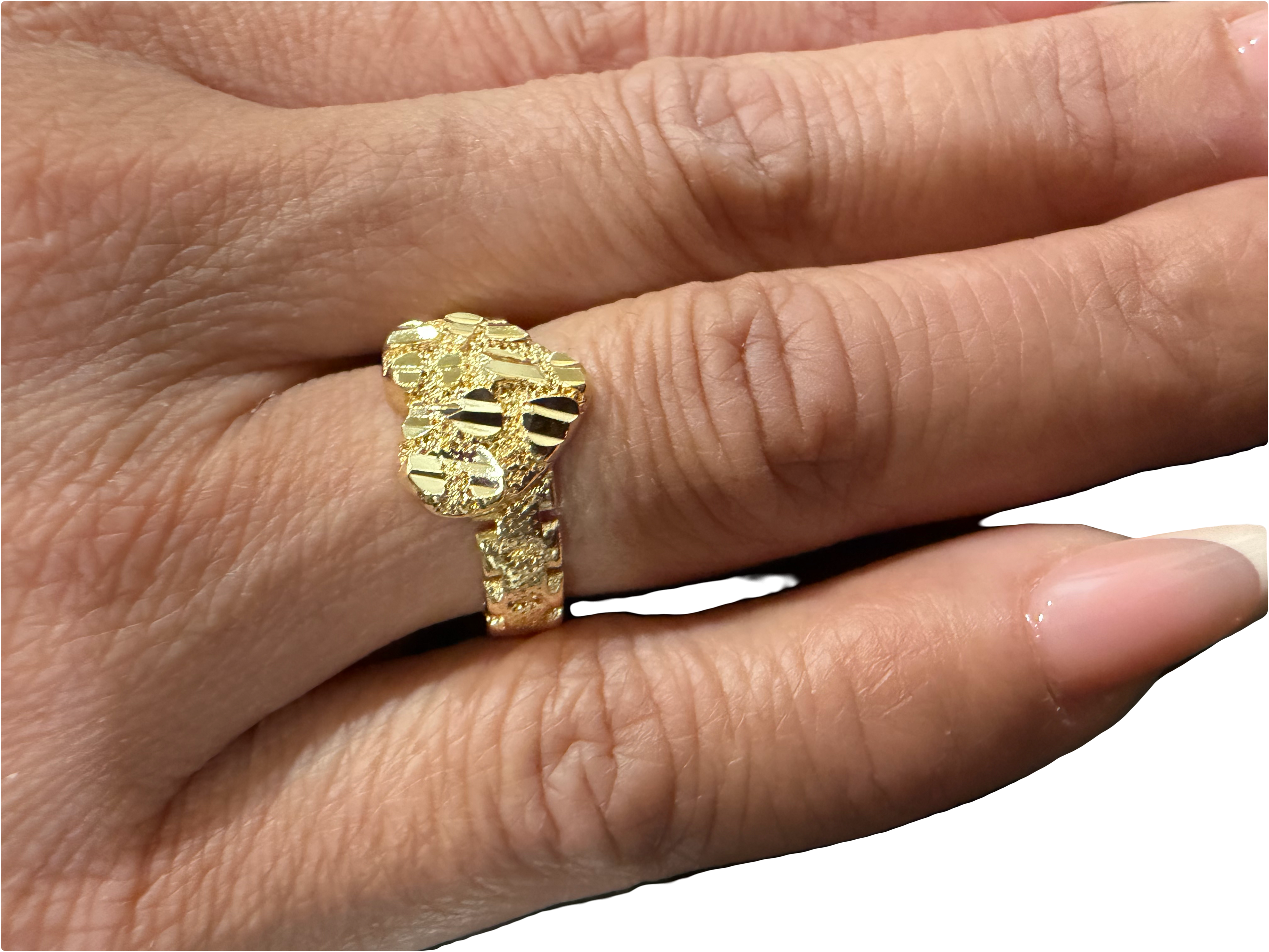 Small nugget ring