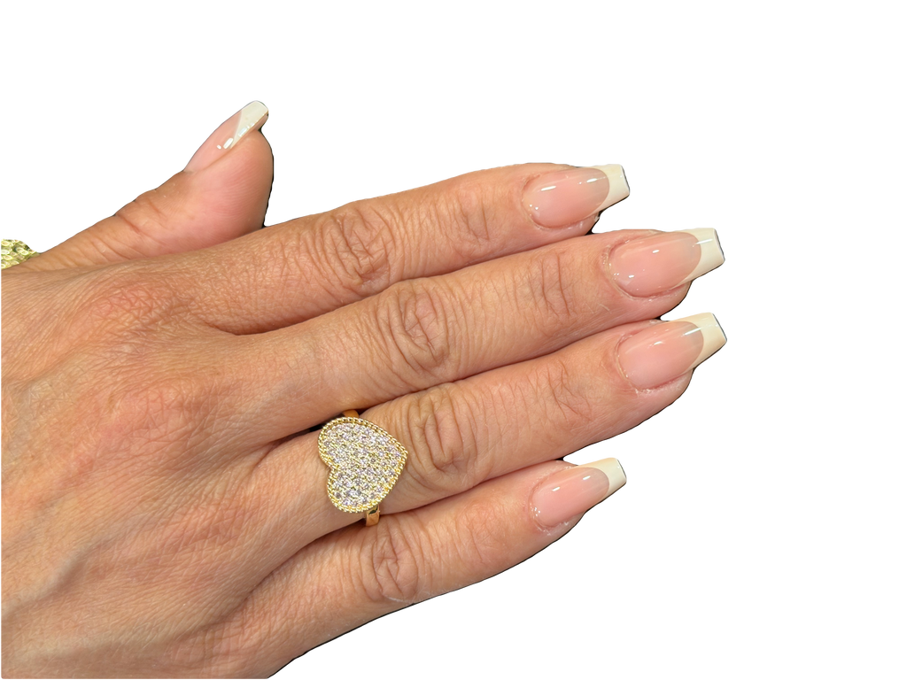 Pink Heart Ring