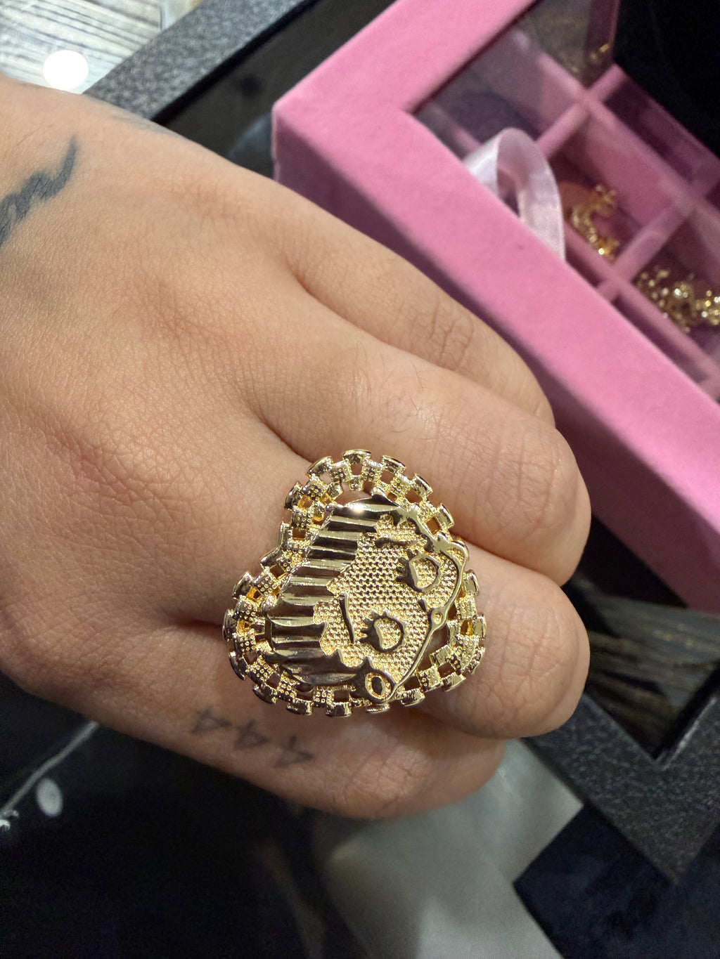 BB ring big head