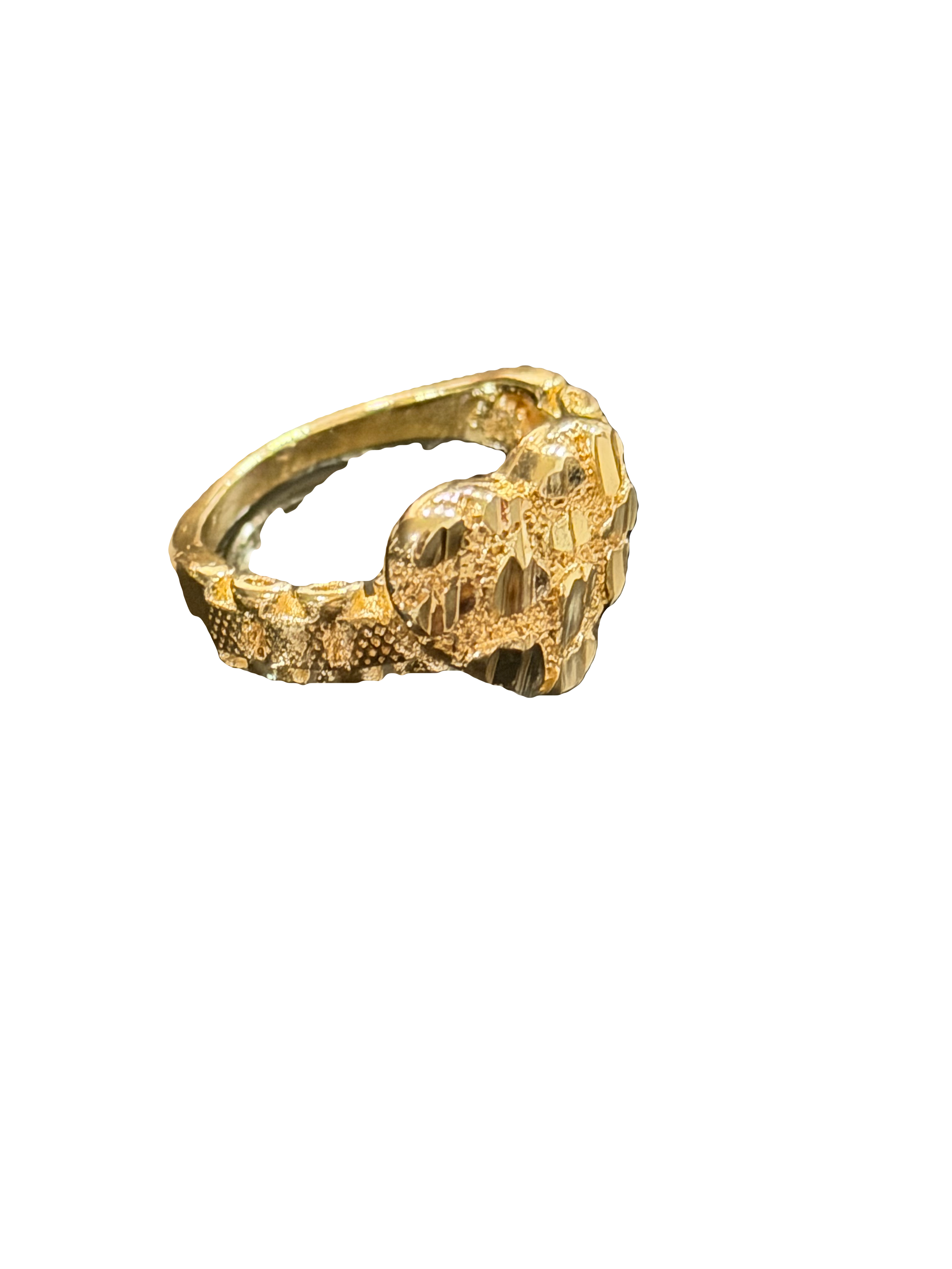 Small nugget ring