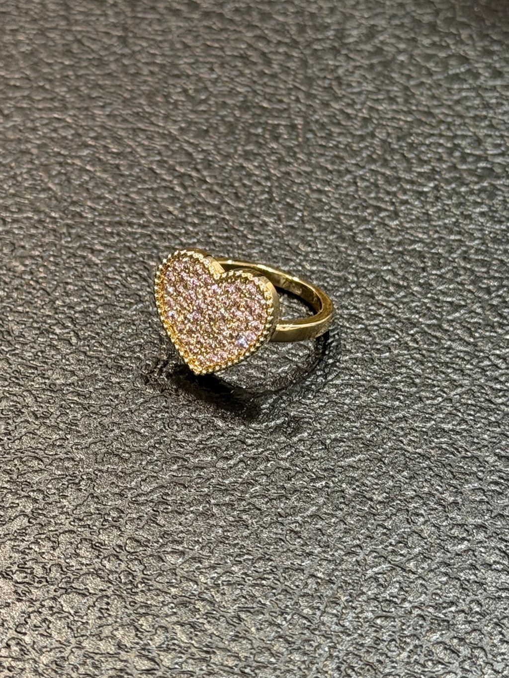 Pink Heart Ring