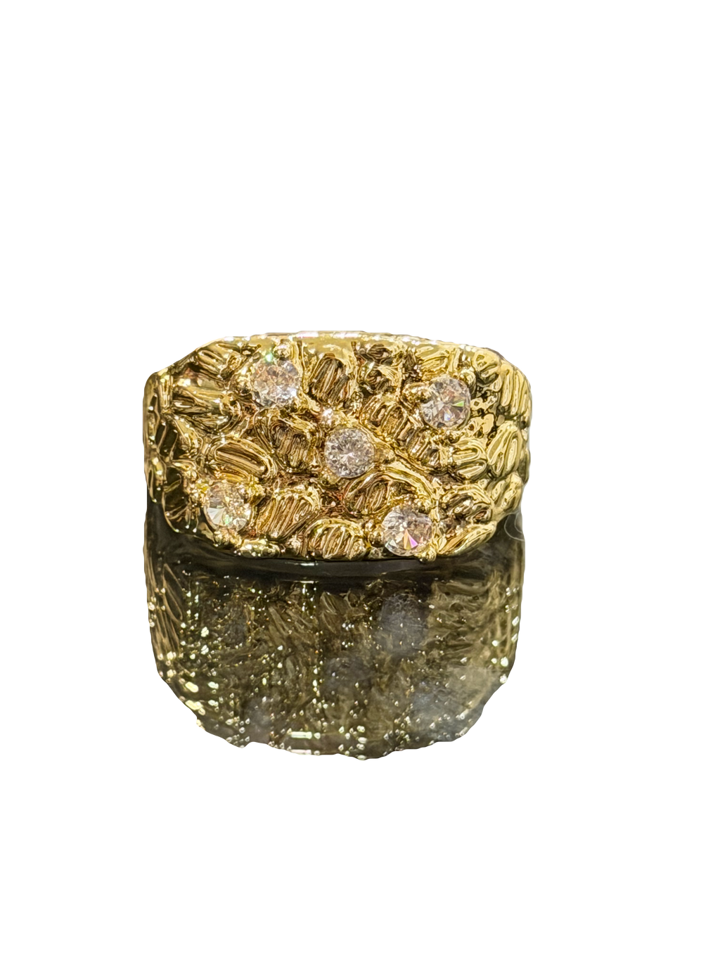 Big Rock Nugget Ring