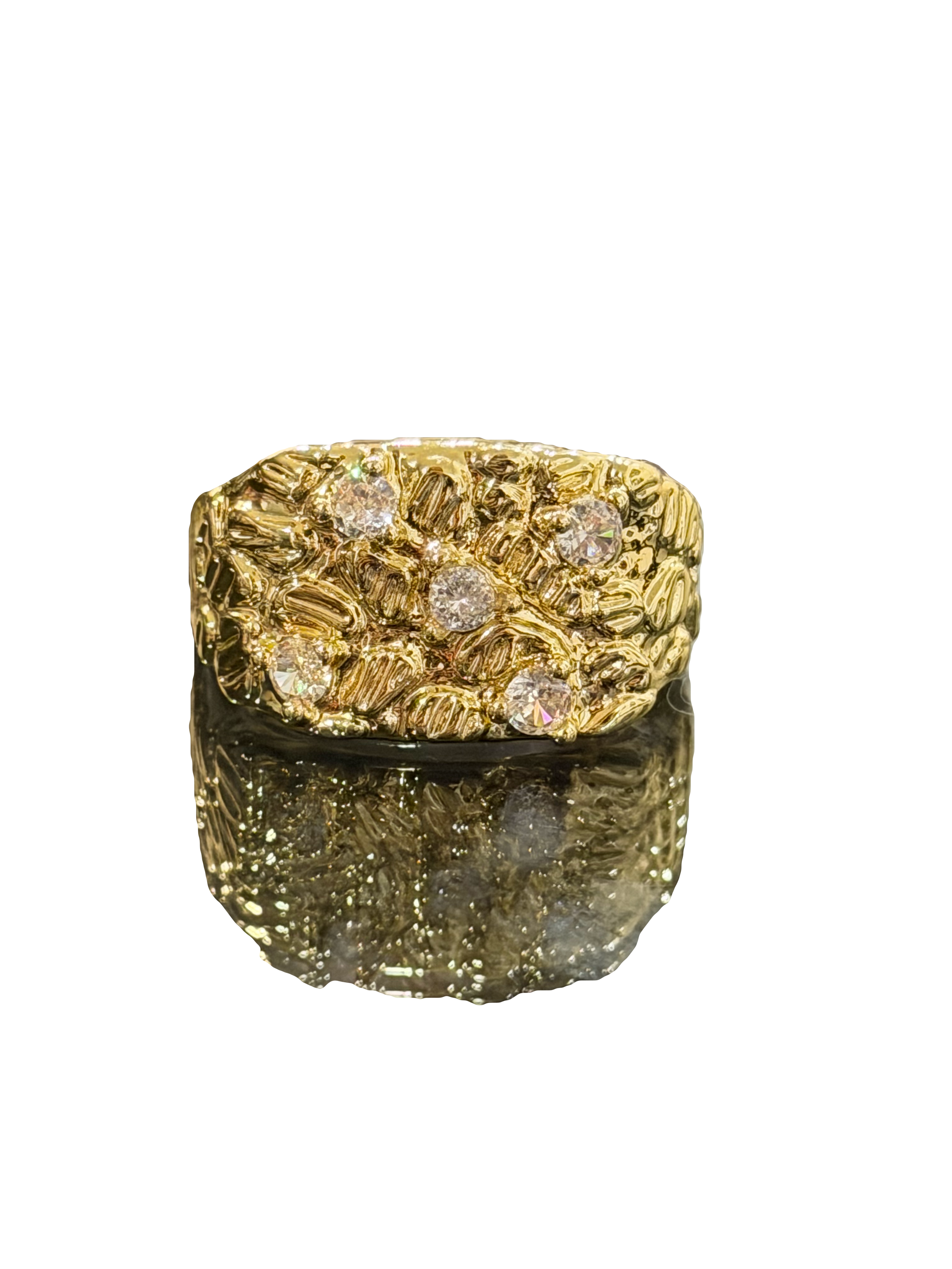Big Rock Nugget Ring